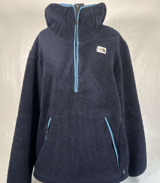 NAVY North face fleece, size XL mns, $100 TNF0003