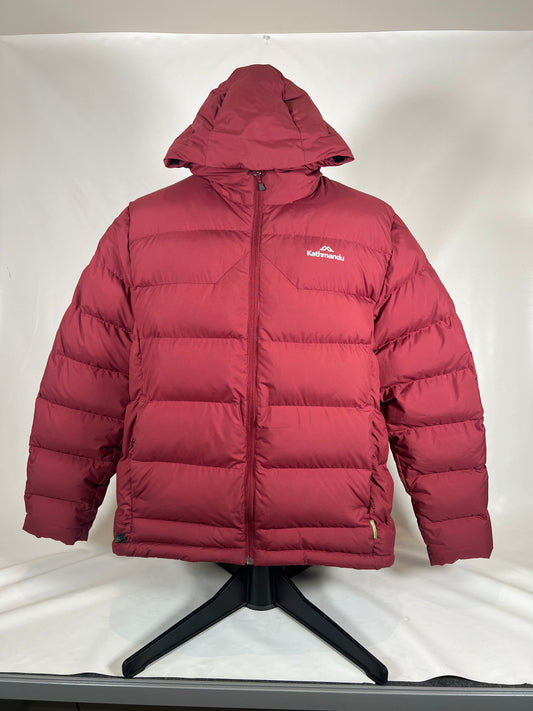 MAROON Kathmandu Epiq hooded down jacket size 18 KMD0011 $75