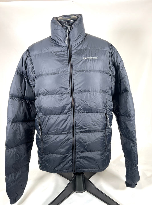 Black Macpac Halo down jacket Size XS, MP0039, $65