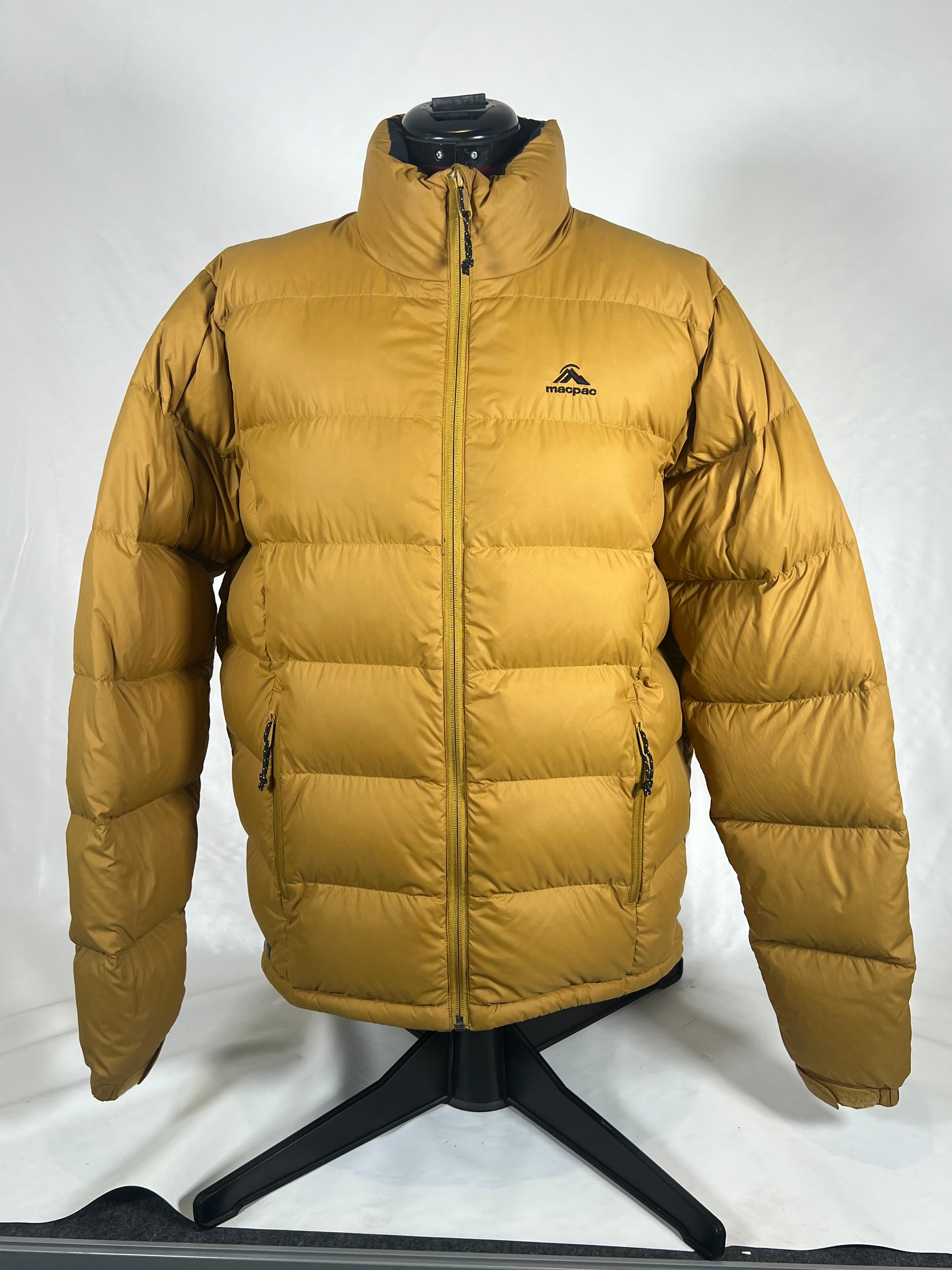 YELLOW Macpac Halo down jacket size S MP0027 65 Remote Equipment Repairs